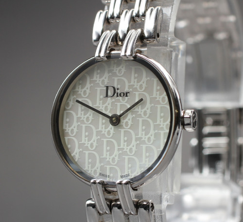 [Quasi come nuovo] Dior Bagheera CD092110 Orologio da donna al quarzo argento 24 mm dal GIAPPONE