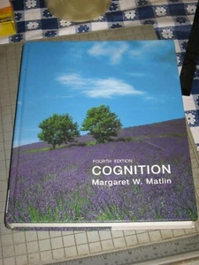 0155040812 Cognition by Margaret W. Matlin 4th Edition Hardcover Textbook 1998 - Picture 1 of 6