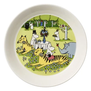 Moomin Seasonal Plate Summer 2023 Garden Party - Picture 1 of 2