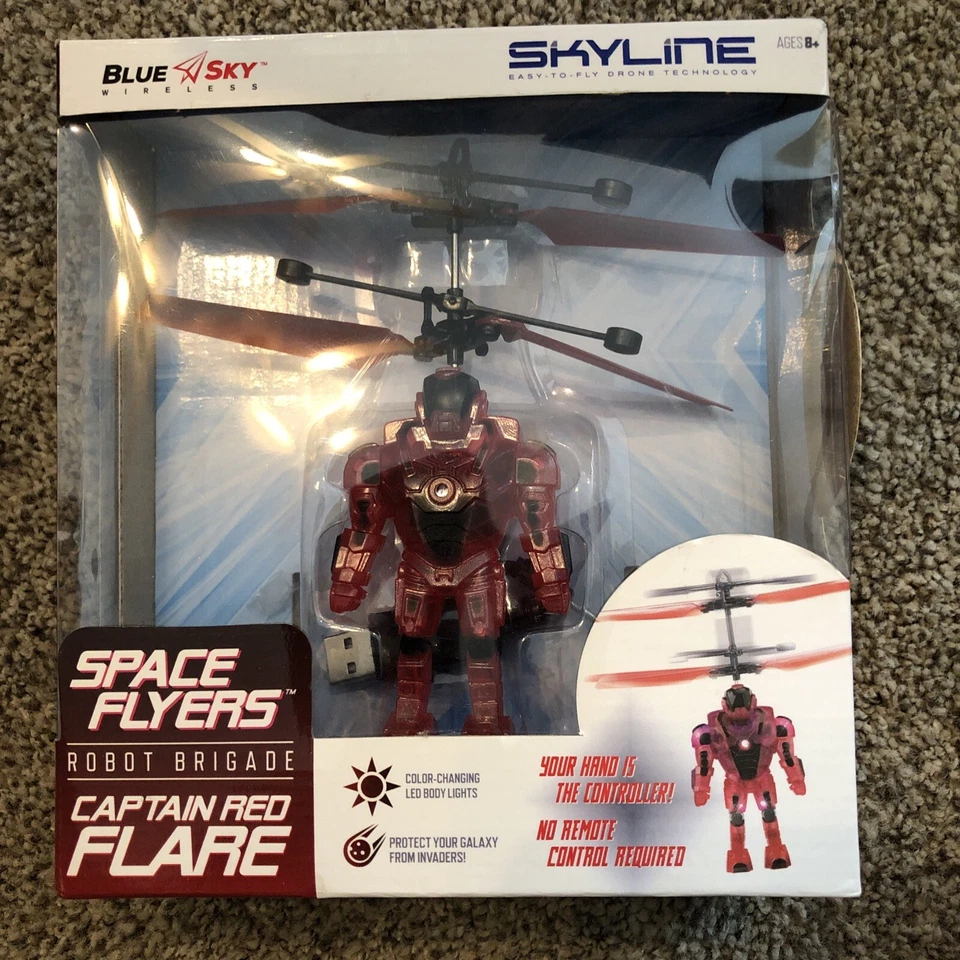 Blue Sky Skyline Space Flyers - General Red Giant Hover Wireless Toy Drone F963