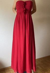 Ballkleid Abendkleid Jakes lang Rot Hochzeit Abitur Elegant M - Bild 1 von 17