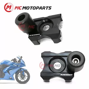Deslizadores de bloque de eje CNC protectores de basculante para Kawasaki Ninja 250R 2008-2012 - Imagen 1 de 9
