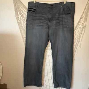 OLD SKOOL Gray Denim Jeans 50 - Picture 1 of 14