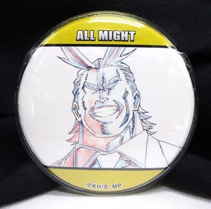 All Might - Botón insignia lata ilustración My Hero Academia de 2" - Japón - Imagen 1 de 3