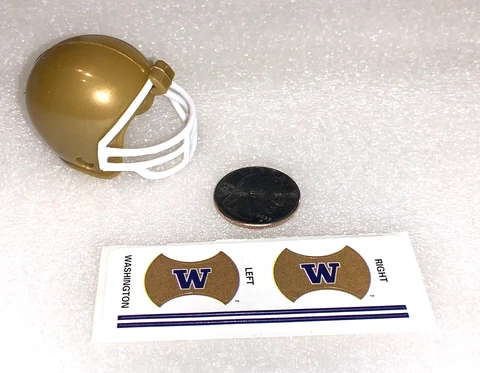 Washington Huskies Vintage 1990s Mini Football Gumball Helmet New Cover