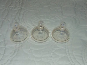 THREE NUK ORTHODONTIC AIR SYSTEM SILICONE "L" NIPPLES - FREE SHIPPING - Picture 1 of 1