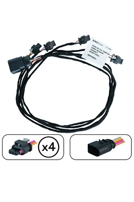 Compatible With Audi A5 2013- Front Parking Sensor Wiring Harness OEM 8K0971095D - Image 1 of 3