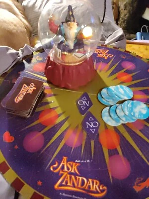 🔥Ask Zandar Electronic Fortune Telling Board Game Working FOR REPLACEMENT PARTS - Image 1 of 4