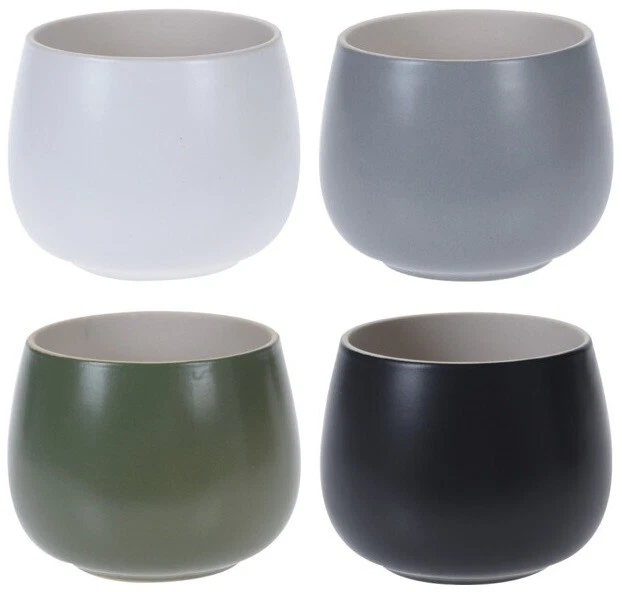 Small Ceramic Plant Pot Indoor Decor Planter Flower Succulent Cactus Herb Holder