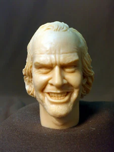 CUSTOM Jack Nicholson "THE SINNING" HEAD SCULPT, Action figures 1/6 scale V-21 - Picture 1 of 2