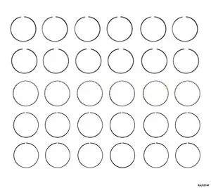 Engine Piston Ring Set for 3.6L JEEP CHRYSLER RAM DODGE VW 2011-2019 RA/0374F - Picture 1 of 5