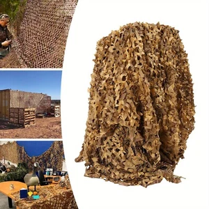 Camo Netting Mesh Sunshade Mesh Netting Car Cover f Hunting Shooting Party Decor - Picture 1 of 18