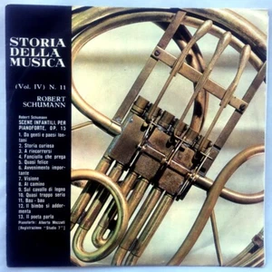 STORIA DELLA MUSICA VOL.IV N.11 SCHUMANN 45 GIRI 7" - Picture 1 of 1