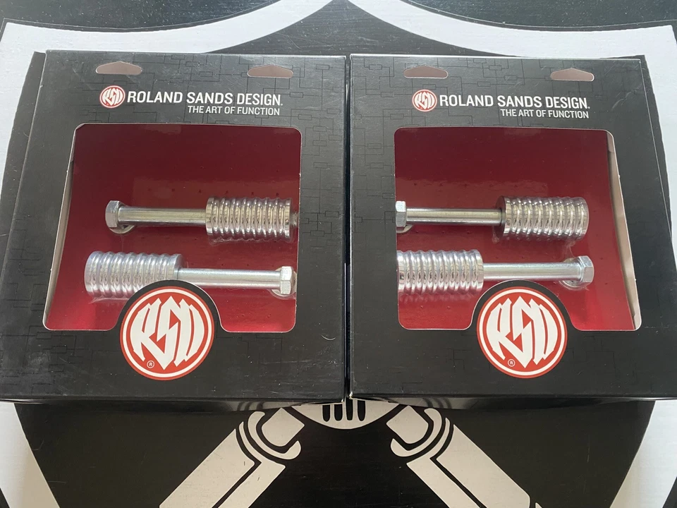 Harley Davidson RSD 2 1/4"" cromo acanalado elevador kit extenso VROD 0208-2033-CH Foto 1 de 3