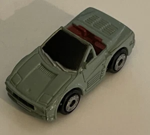 Galoob Micro Machines Ferrari Testarossa Gray Green Color Vintage HTF - Picture 1 of 8