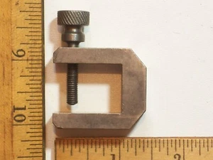 Tool CLAMP MACHINIST 3/4 INCH WIDE X 1 INCH MAX DEEP MINIATURE SMALL TINY CLAMP - Picture 1 of 7