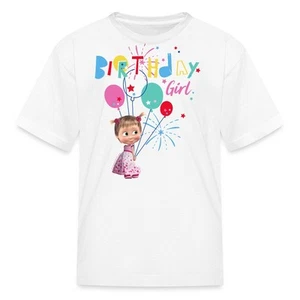 Masha And The Bear Birthday Girl Kids' T-Shirt - Picture 1 of 7