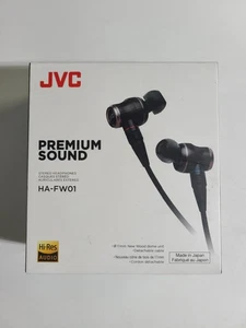 Auriculares estéreo JVC (HA-FW01) Premium Sound - Imagen 1 de 6