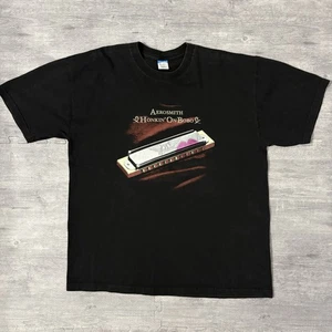 Vintage 2004 Aerosmith Honkin' On Bobo Mundharmonika World Tour Shirt Herren XL USA - Bild 1 von 6