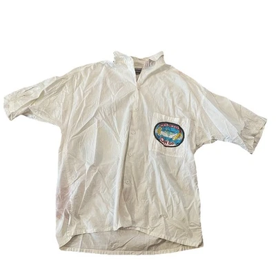 Camisa vintage Gitano Margarita Con Sal manga corta abotonada talla M Foto 1 de 4