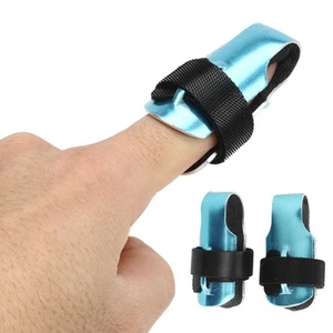 S 2Pcs Metal Finger Splint Finger Support Brace For Arthritis DOB - Picture 1 of 12