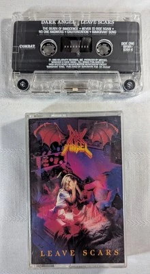 Dark Angel - Leave Scars - Cassette - Relativity Records- 1989 - Combat - Image 1 of 3
