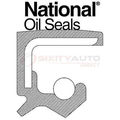 National Crankshaft Seal for 2009-2010 Saturn Outlook 3.6L V6 - Engine sj - Image 1 of 4
