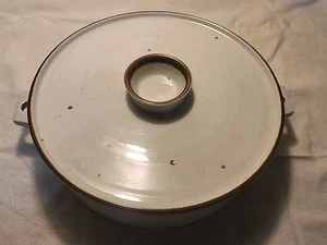 RARO Cazuela plana Dansk "Brown Mist" y remache 2 cuartos - Imagen 1 de 7