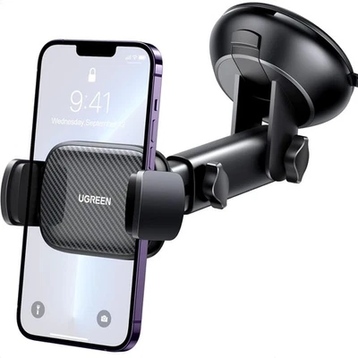 UGREEN Car Phone Holder Windscreen Mount Dashboard Phone Automobile Cradles S... - Image 1 of 4