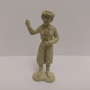 Vintage Marx Roy Rogers Dale Evans CBS 1960s Cream Plastic Figure Oval Base 56mm - Picture 1 of 7