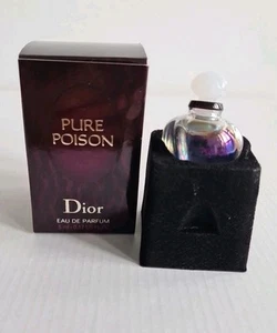 Pure Poison By CHRISTIAN DIOR 5ml Miniature Eau De Parfum BNIB Genuine FREE P&P - Picture 1 of 8