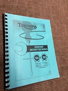 Triumph Workshop Instruction Manual 1956 1962 - Bild 1 von 10