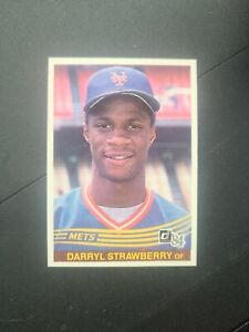 1984 Donruss Darryl Strawberry RC New York Mets Yankees Dodgers Giants #68