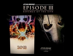 Cartel EXCLUSIVO de Star Wars™ VENGE OF THE SITH 3D (2013) General Grievous - Imagen 1 de 4