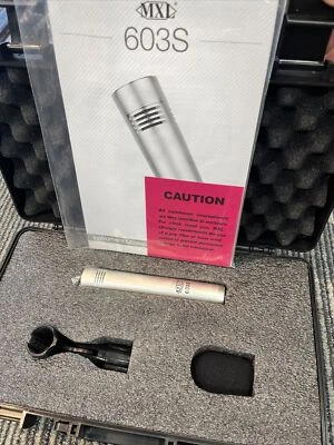 NEW SEALED MXL 603S Small Condenser Pencil Microphone With Case & Clip - Image 1 of 4