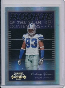 2007 Playoff Contenders ROY Contenders carta nera #4 Anthony Spencer /100 - Foto 1 di 1