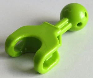 LEGO Hero Factory brazo/pierna con cabeza esférica o toma, lima # 90611 - Imagen 1 de 1