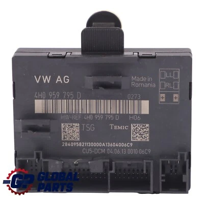 Audi A8L 4H Modulo porta posteriore Unità controllo sinistra destra 4H0959795D - Immagine 1 di 4