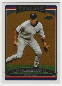 2006 Topps Chrome #001 Alex Rodriguez New York Yankees BV$2 #1 - Picture 1 of 1