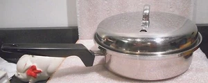 Vintage Regal Ware Tri-Ply Stainless Steel 1/12 Quart Pan & Vented Lid - Picture 1 of 7