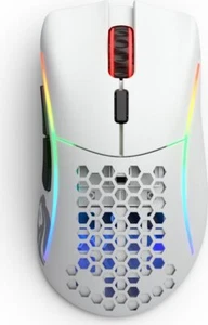 Glorious Model D- Wireless weiß matt, USB Maus - Bild 1 von 5