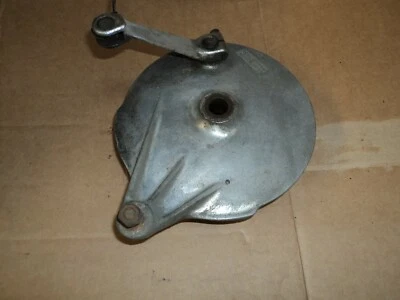 ZAPATOS DE TAMBOR SUZUKI GS450 L DOBLE PERSONALIZADO 1980 1987 PLACA DE FRENO TRASERO  Foto 1 de 4