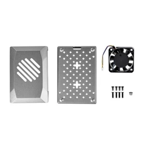 Enclosure Case for RPI5 Protective Box ABS Material With Speed Regulating Fan - Photo 1/8