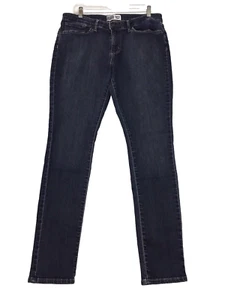 Signature by Levi Strauss & Co Modern Skinny Jeans Womens 16L Blue Dark Wash - Picture 1 of 9