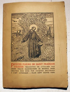 NABIS/PETITES FLEURS DE ST FRANCOIS D'ASSISE/A.PERATE/ILLS DE MAURICE DENIS/RARE - Picture 1 of 5