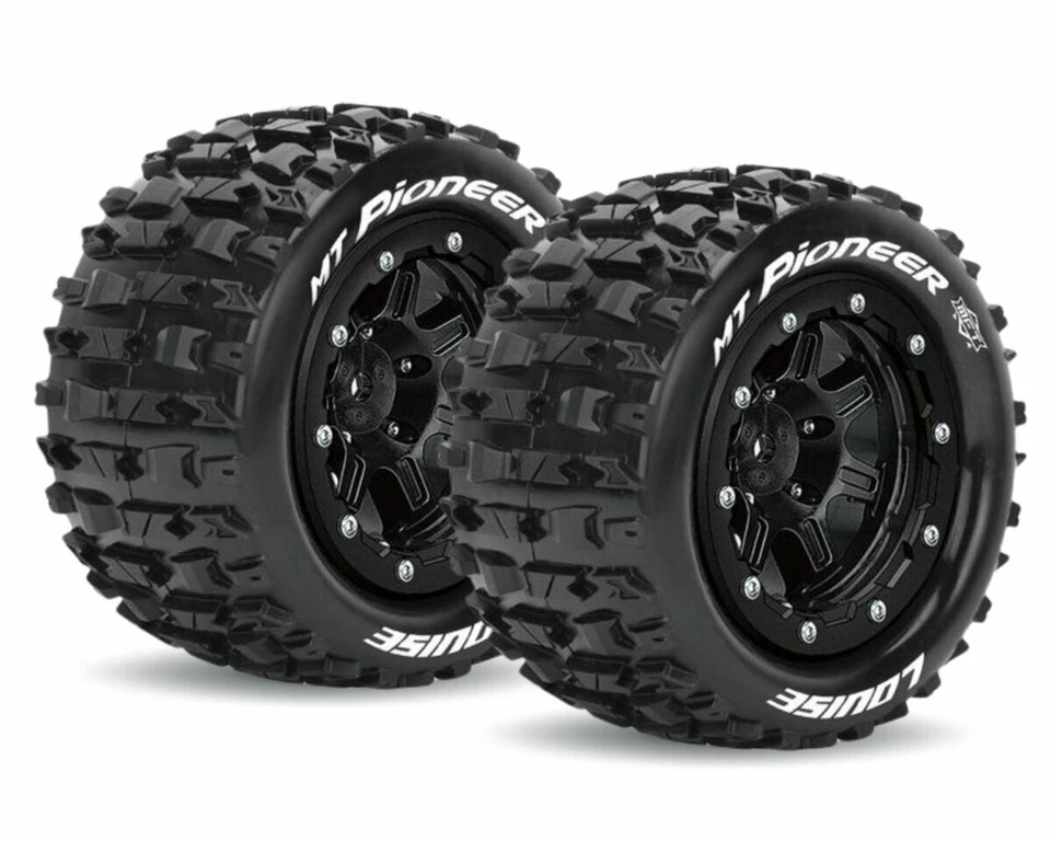 LOUISE MFT MT Max.8 Pioneer Reifen 1/10 auf Felge LOUT3329SB MAXX Wide ...