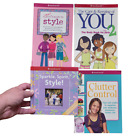 American Girl Smart Girls Guide to Style, Care & Keeping, Clutter Lot of 4 Books