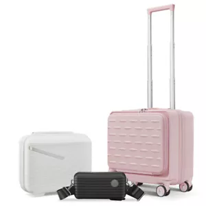 18" Carry On Luggage Set Laptop Interlayer,Travel Suitcase for Women Men,Durable - Picture 1 of 69