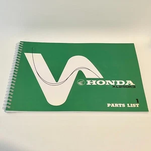 Honda XL250K3 1976 1977 Factory Parts List Book Manual. HPL031 - Picture 1 of 7