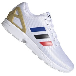 adidas Originals ZX Flux Women's Torsion Shine Athletic Sneakers FV7918 White